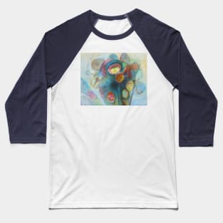 Cactus Flower Art Baseball T-Shirt